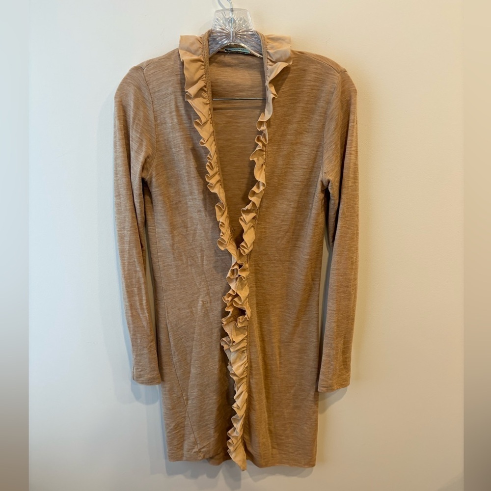 Kookai Ruffle Trim Cardigan